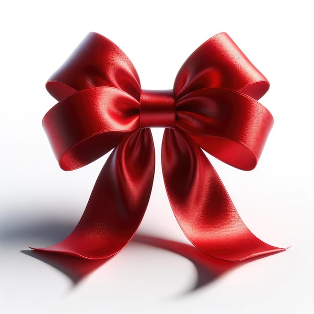 Photo image of a single elegant ribbon bow