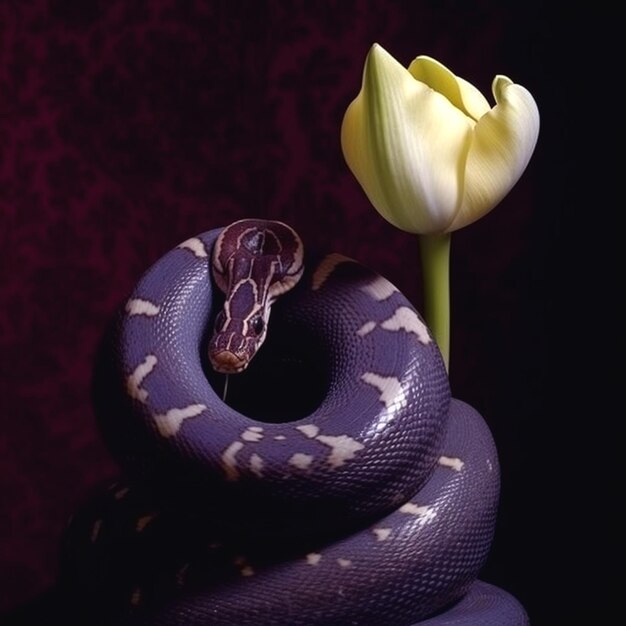 Foto immagine del serpente