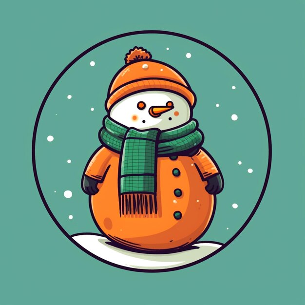 Photo image of snowmen