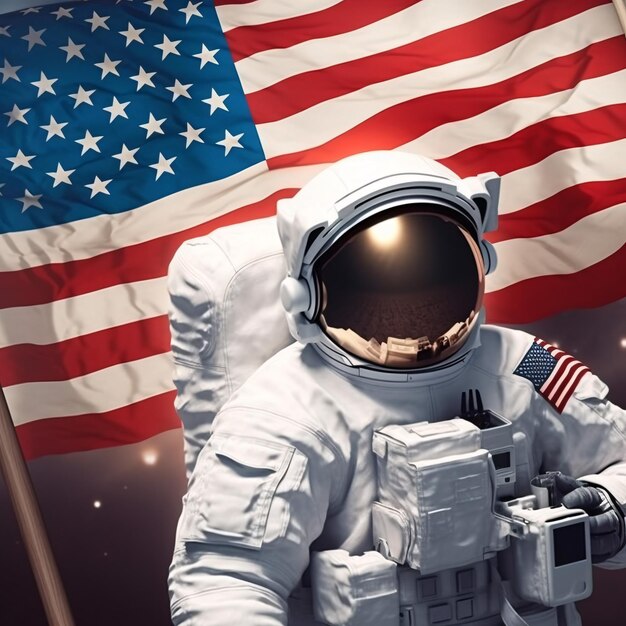 image of a space astronaut usa