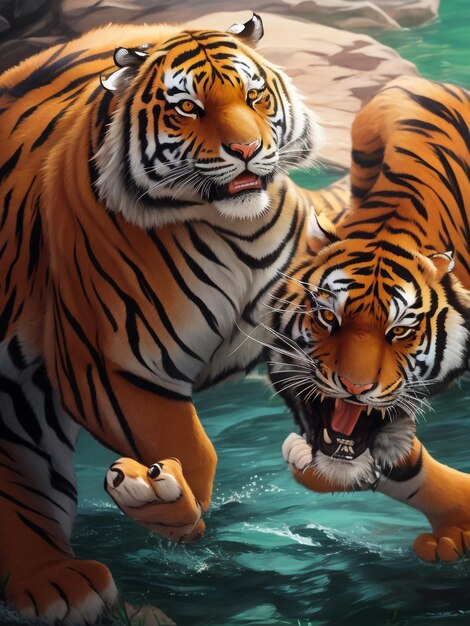 Изображение суматранского тигра