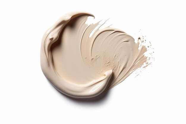 Image of Texture of smudge cosmetic cream foundation liquid generative AI