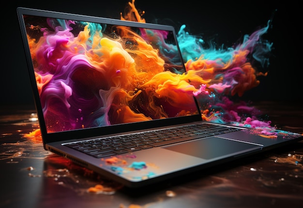 Image that represent the Graphic designer Laptop