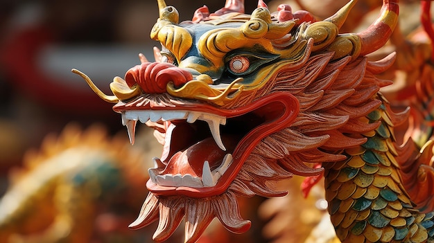 Image of traditional Chinese dragon