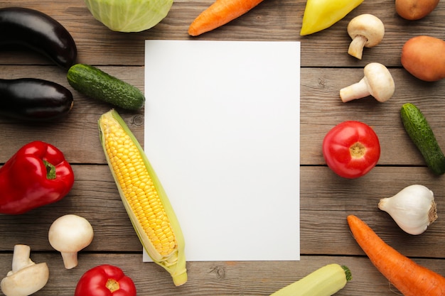 Image of a variety of colorful vegetables