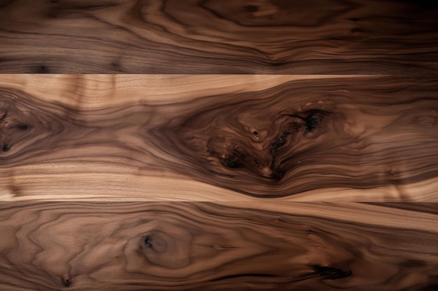 Image of Walnut color wood texture generative AI