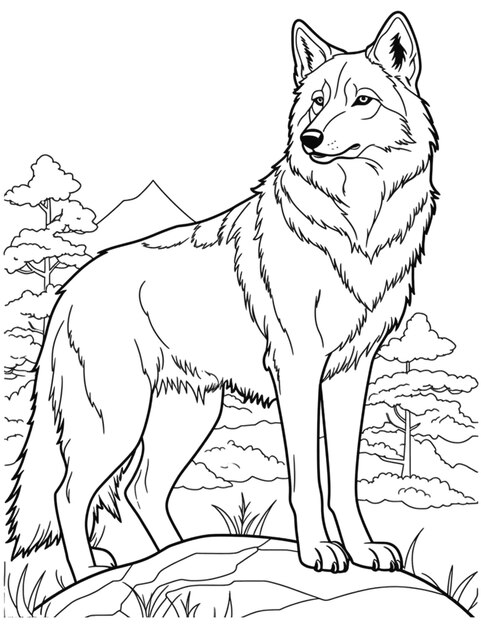 Photo image of wolf