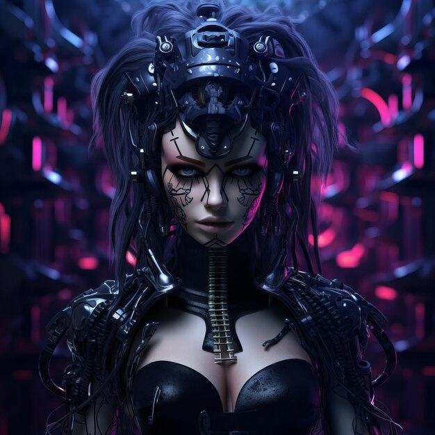 an image of a woman in a futuristic outfit