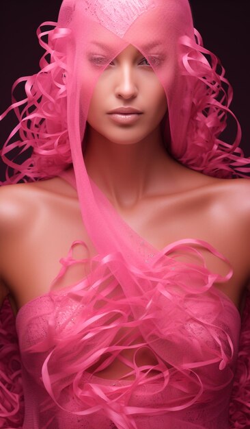 image of a woman representing the fight against breast cancer