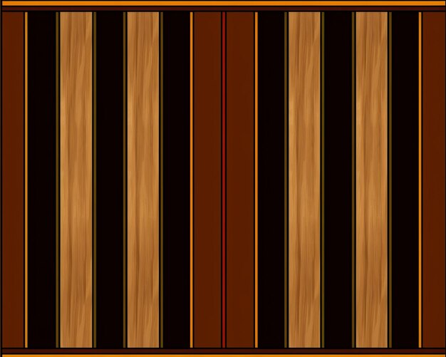 Photo an image of a wooden door with black and brown stripes