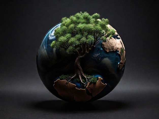 Image of a World enviromental day concept