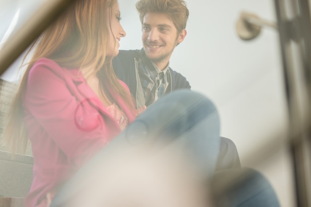 Image of young people having fun