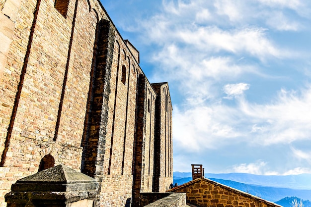 Images of areas of the medieval Castle of Cardona Barcelona Spain