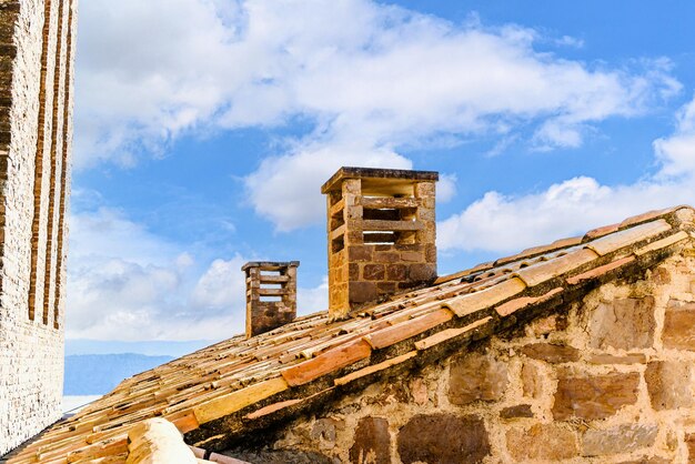 Images of areas of the medieval Castle of Cardona Barcelona Spain