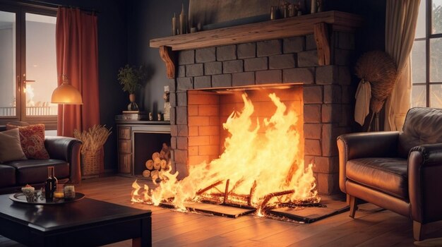 Images of fire flames with ai generative Circuit Diagram
