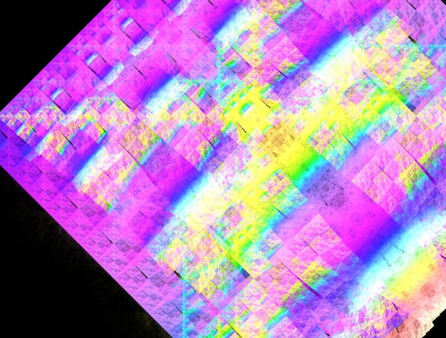 Imaginatieve fractale abstracte achtergrond afbeelding