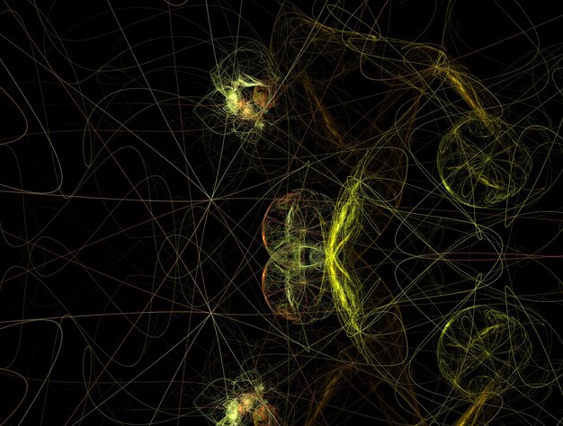 Imaginatieve fractale abstracte achtergrondbeeld