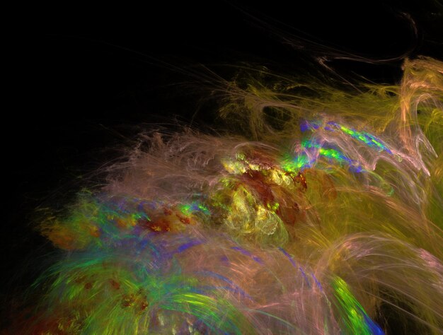 Imaginatieve fractale abstracte achtergrondbeeld