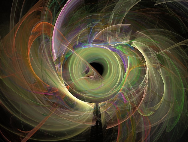 Imaginatieve fractale abstracte achtergrondbeeld