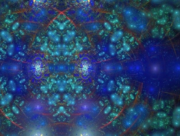 Imaginatieve fractale abstracte achtergrondbeeld