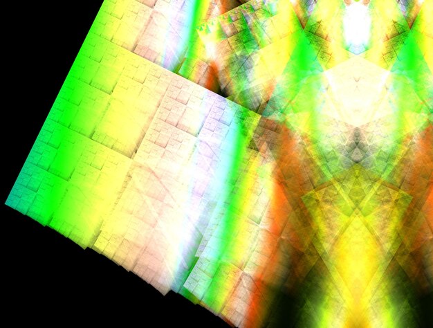 Imaginatieve fractale abstracte achtergrondbeeld