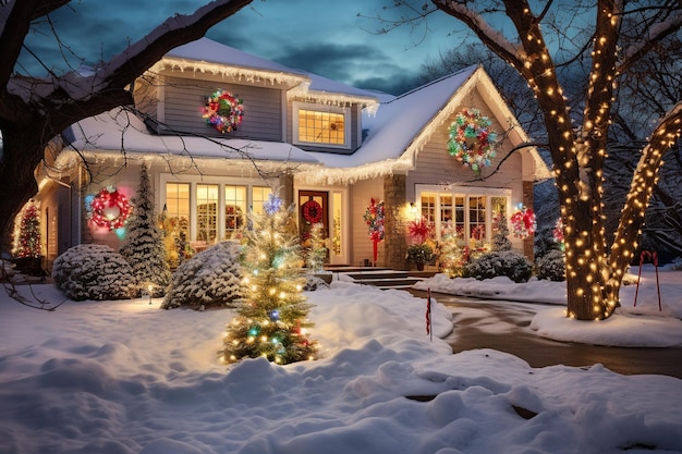 Imaginative_Christmas_Decor_Modern_Home