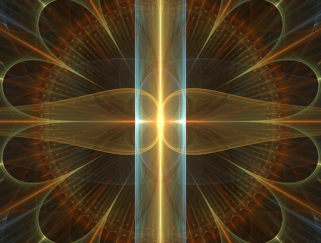 Imaginatory fractal abstract background Image