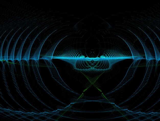 Photo imaginatory fractal abstract background image