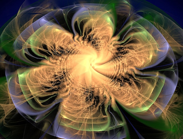 Imaginatory fractal abstract background Image