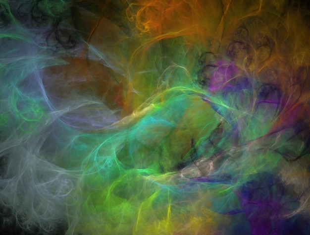 Imaginatory fractal abstract background Image