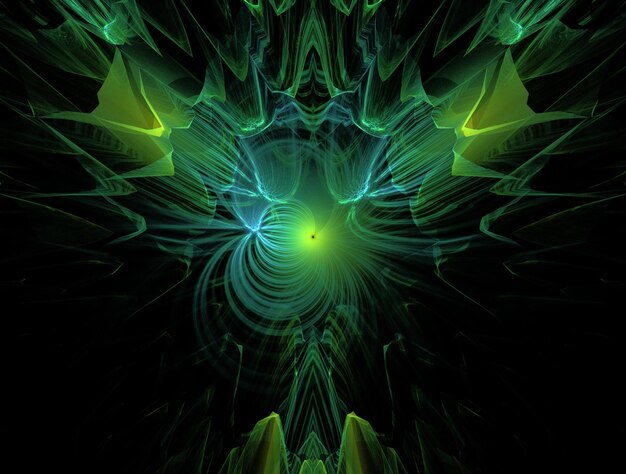 Imaginatory fractal abstract background image