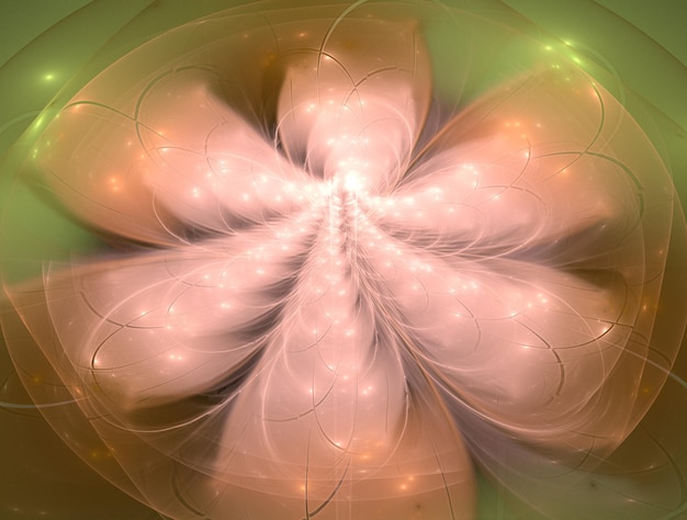 Imaginatory fractal abstract background image