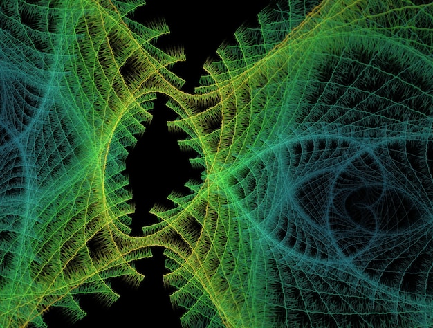 Imaginatory fractal abstract background image