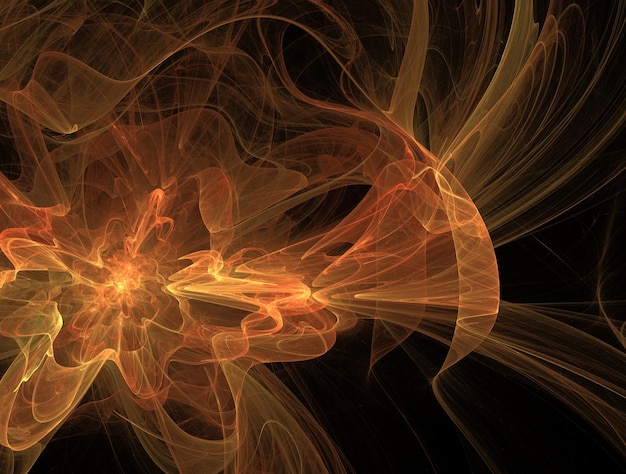 Imaginatory fractal abstract background image