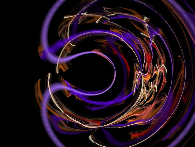 Imaginatory fractal abstract background image