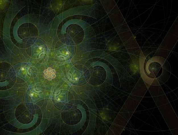 Imaginatory fractal abstract background image