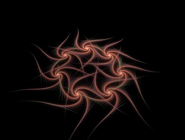 Imaginatory fractal abstract background image