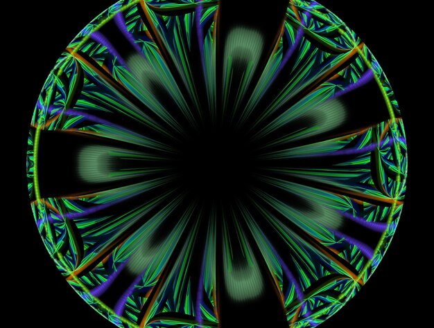 Imaginatory fractal abstract background Image