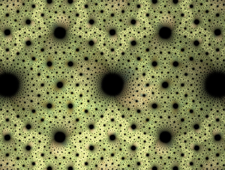Photo imaginatory fractal abstract background image