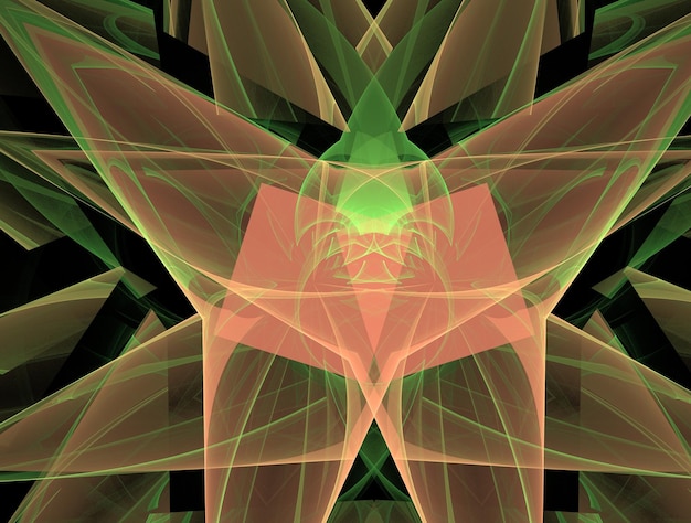 Imaginatory fractal abstract background image
