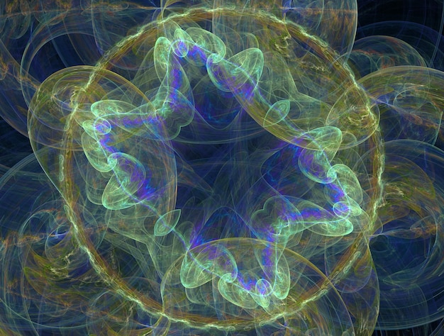 imaginatory fractal abstract background image
