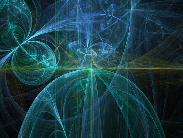 Imaginatory fractal abstract background image