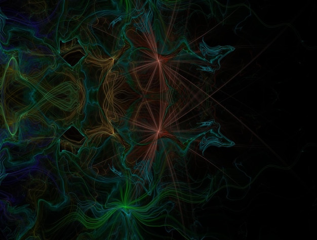 Imaginatory fractal abstract background Image