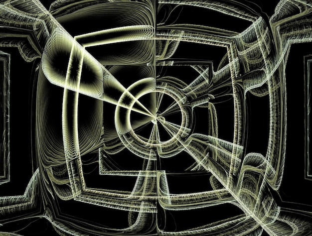 Imaginatory fractal abstract background Image