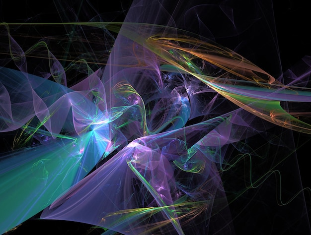 Imaginatory fractal abstract background Image