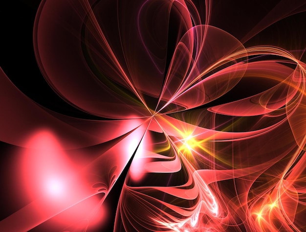 Imaginatory fractal abstract background image