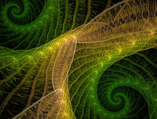 Imaginatory fractal abstract background image