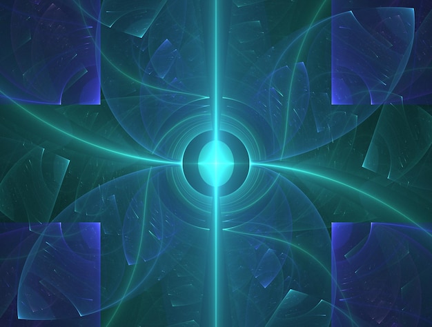 Imaginatory fractal abstract background image