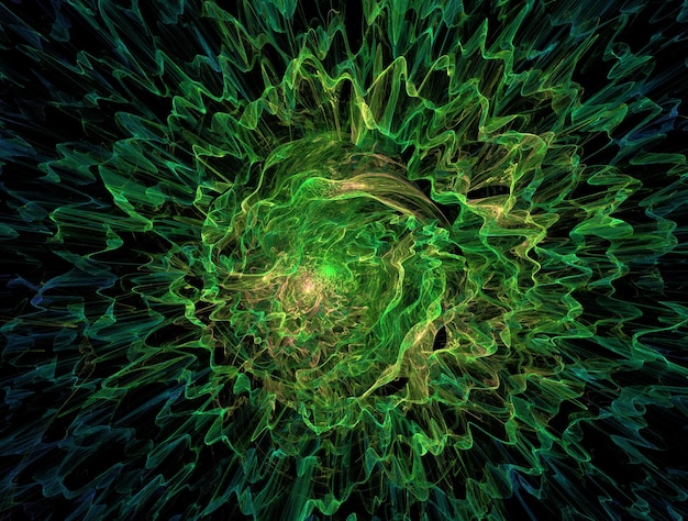 Imaginatory fractal abstract background image