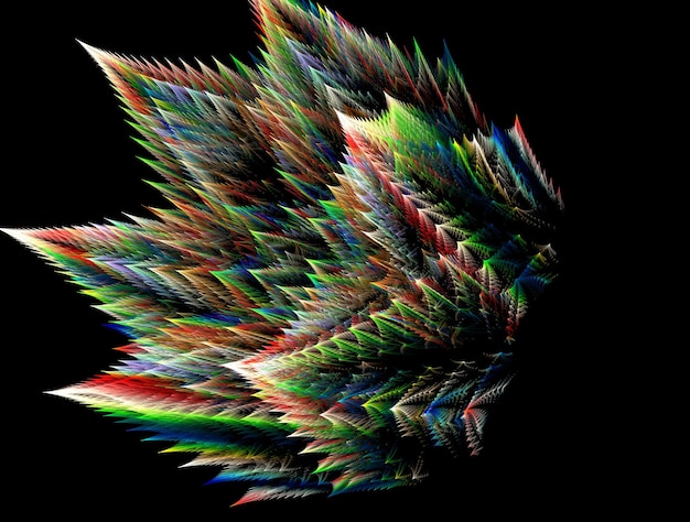 Imaginatory fractal abstract background Image